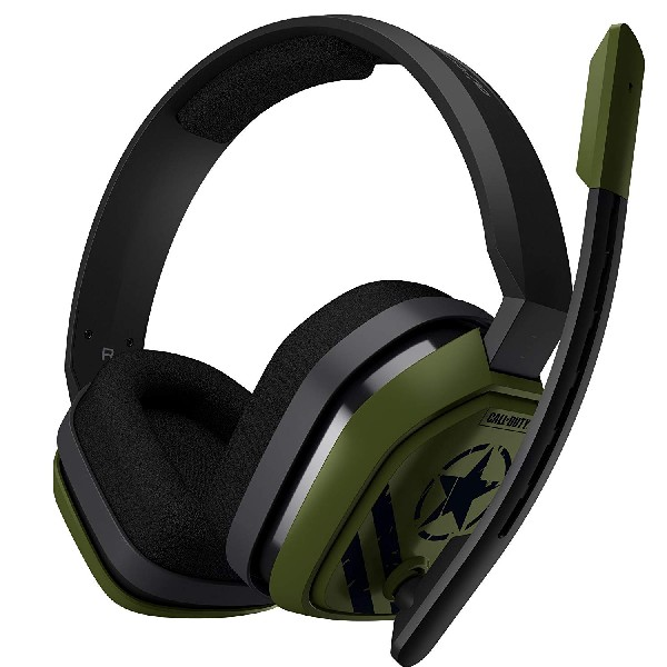 Auriculares gaming - Astro A10 - Call of Duty, compatibles PS4, Xbox One, PC, Mac, Verde y Negro