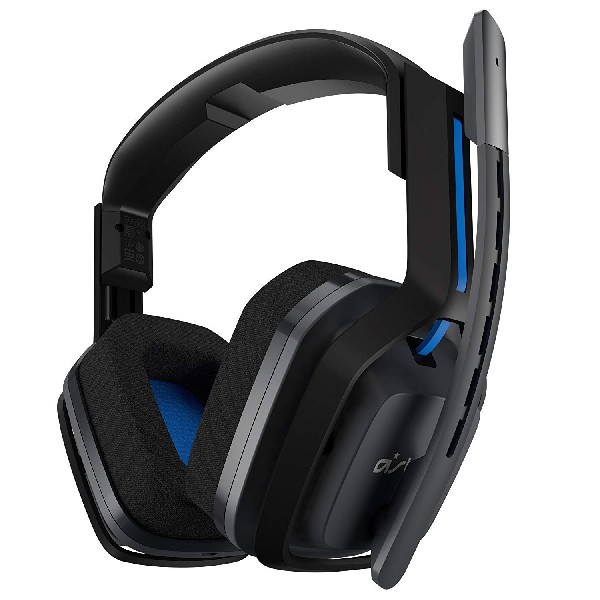 Auriculares gaming - ASTRO gaming A20, Compatibles con PS4, PC, Mac, Gris y Azul