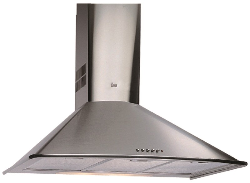 Campana - Teka 40476221 DM 775 S, Decorativa, 70 cm, 280 W, 603 m³/h, 4 velocidades, Clase A, Inox