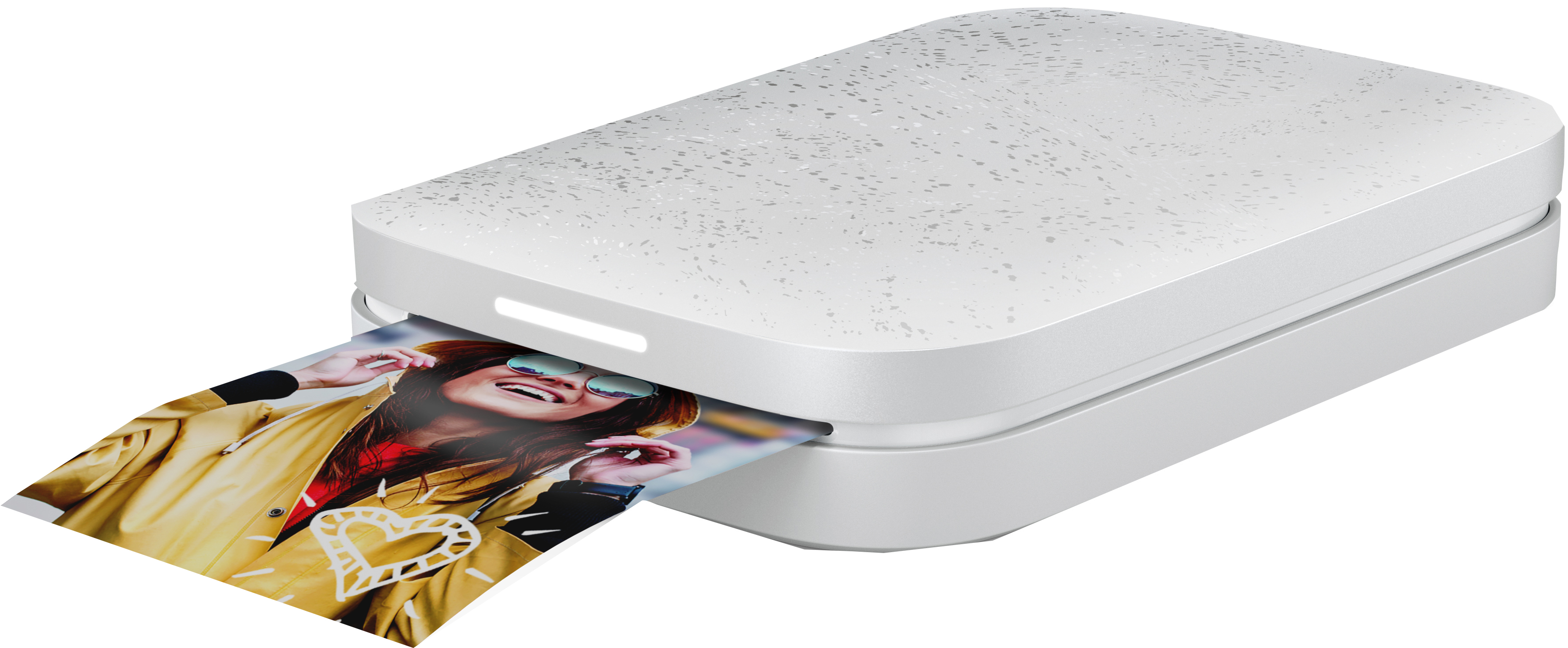 Pack Impresora fotográfica - HP Sprocket Perla + Funda + Tira luces LED