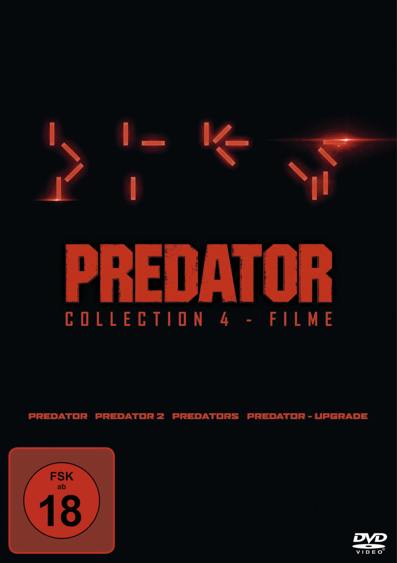 Predator Collection 1-4: - Predator, DVD Predator Upgrade Predator 2, Predators