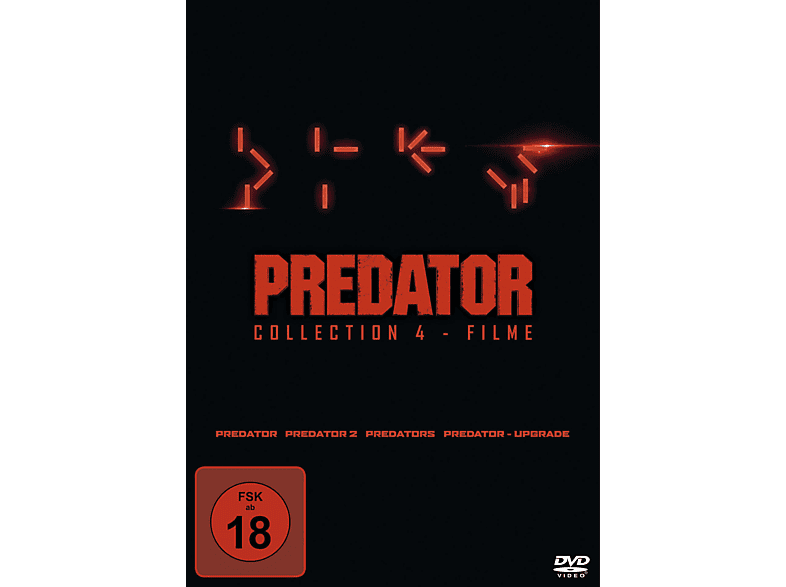 Predator Collection 1-4: - Predator, DVD Predator Upgrade Predator 2, Predators