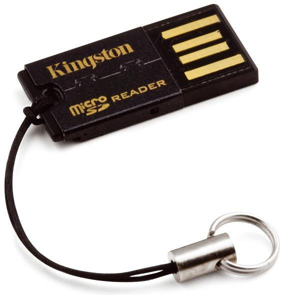 KINGSTON FCR-MRG2 USB microSD/SDHC/SDXC Reader USB-Kartenlesegerät, 0 GB, Schwarz