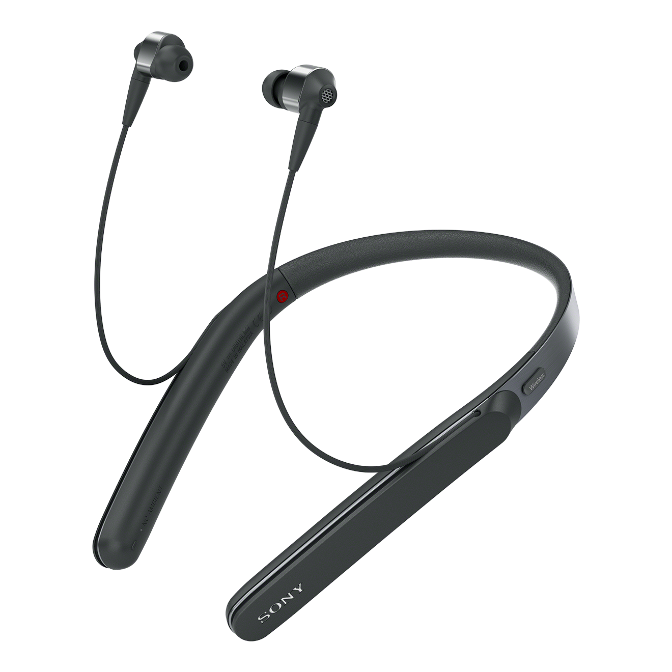 SONY WI-1000X, Neckband Kopfhörer Bluetooth Schwarz
