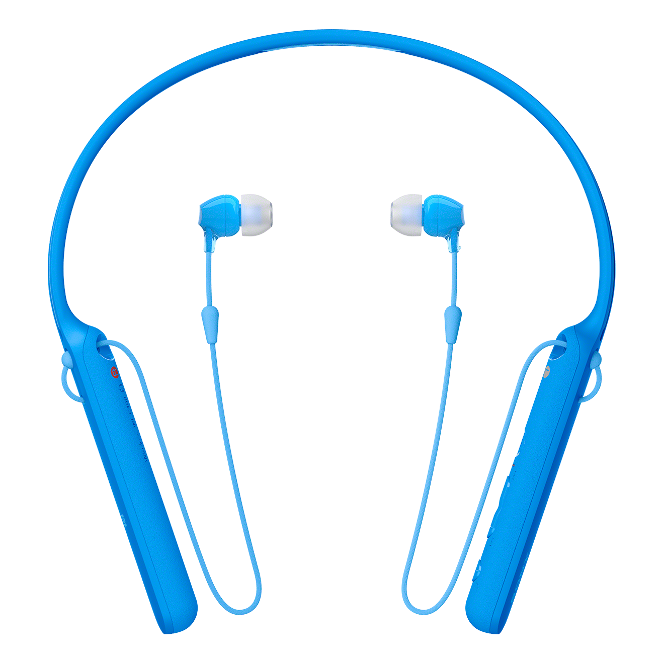 Kopfhörer Neckband SONY Blau WI-C 400, Bluetooth