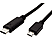 ROLINE Câble USB - Câble adaptateur, 3 m, 480 Mbit/s, Noir