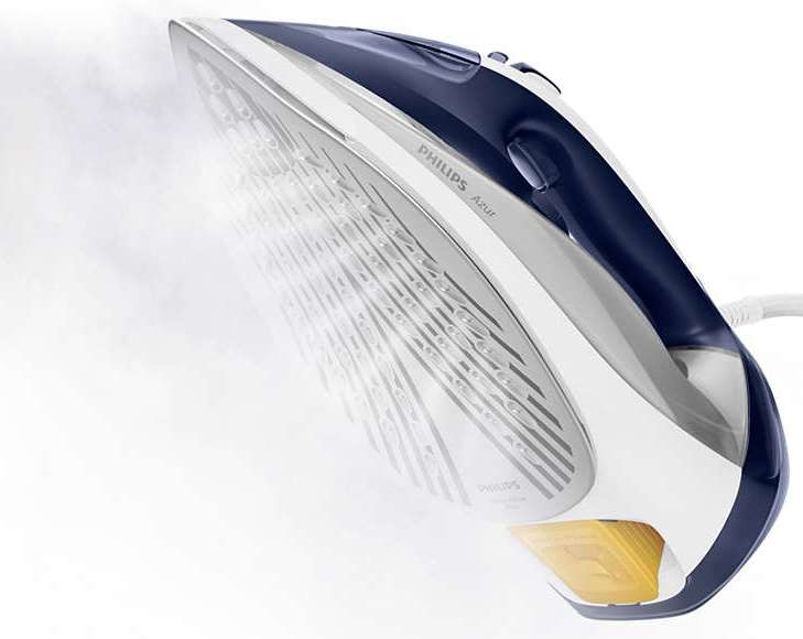 Plancha de vapor - Philips Azur GC4541/20, 45 g/min, Golpe de vapor 200 g, 2400 W, Suela SteamGlide