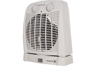 Calefactor - Orbegozo FH 7001, Potencia 2000 W, Termostato regulable, 2 Niveles de calefacción