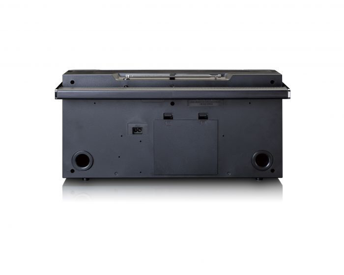 LENCO SCD 580 SI Tragbares CD-Radio, Schwarz/Silber/Grau