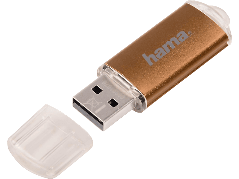 HAMA Laeta - USB-Stick (32 GB, Braun)