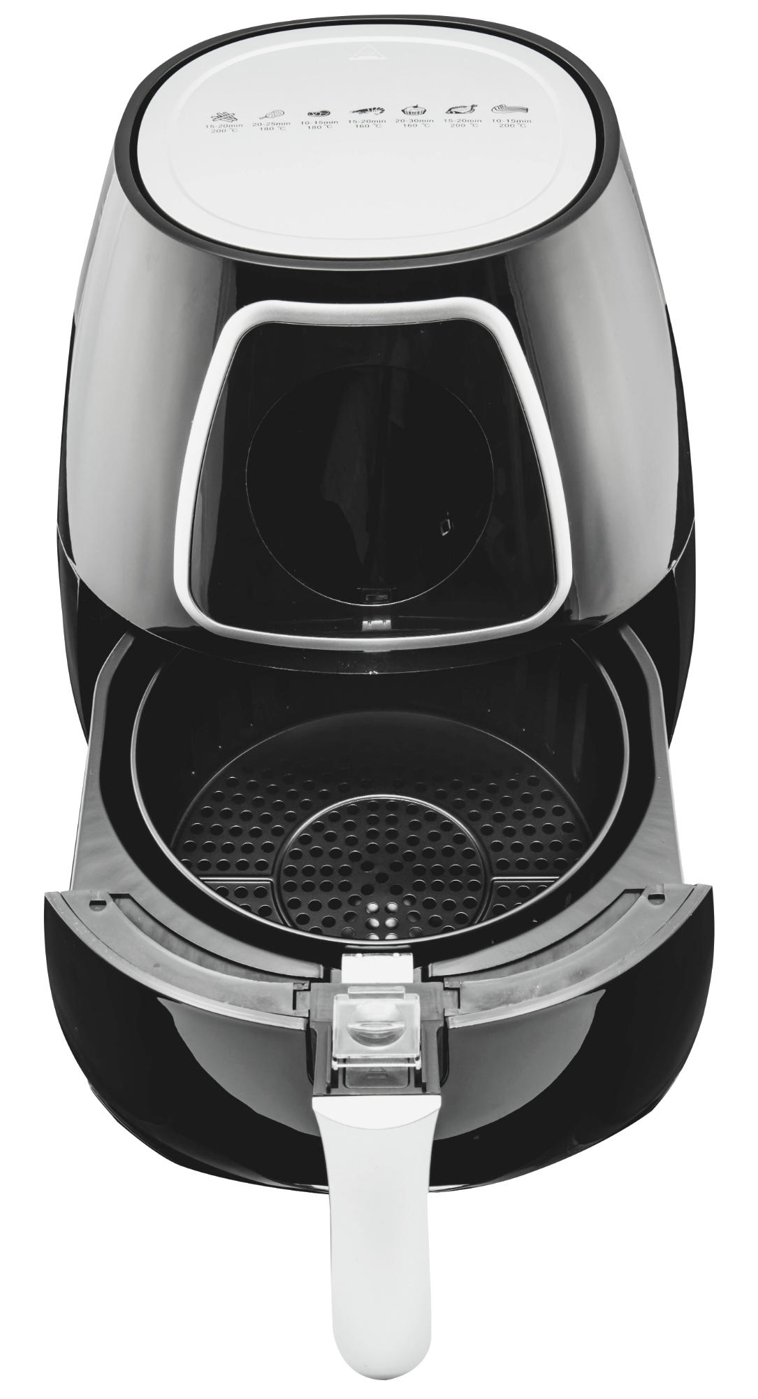 Freidora de aire - KOENIC KAF 4110 B, 80-200ºC, Temporizador, Táctil, 2.8L, Negro
