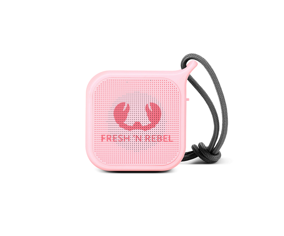 FRESH ‘N REBEL Rockbox Pebble Bluetooth Lautsprecher, Rosa