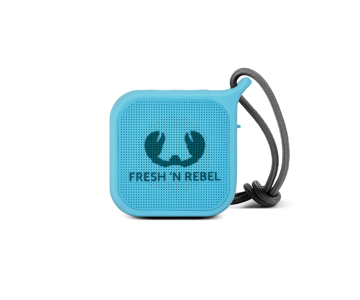FRESH N REBEL Rockbox Pebble Bluetooth Lautsprecher, Hellblau