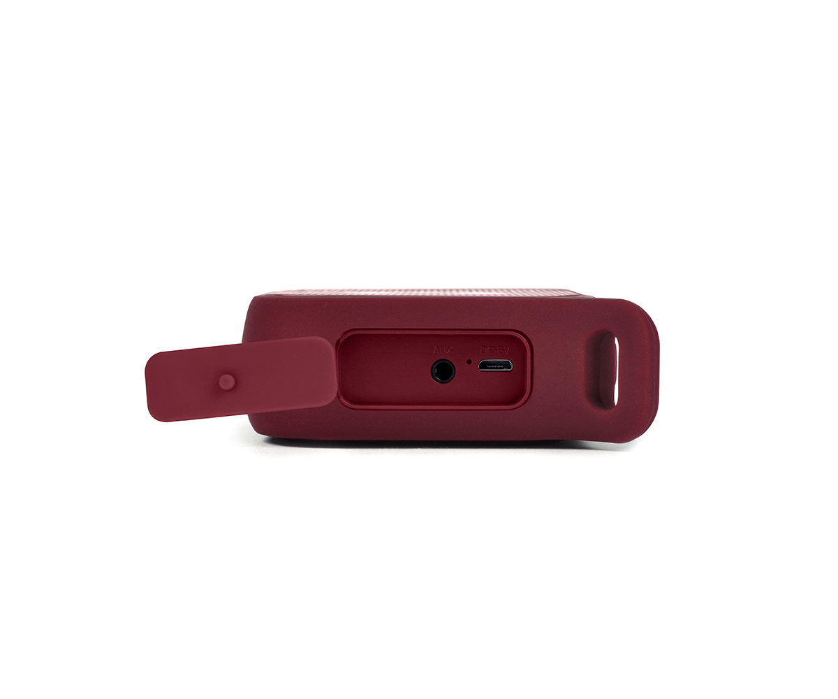 FRESH ‘N REBEL Rockbox Pebble Bluetooth Lautsprecher, Weinrot