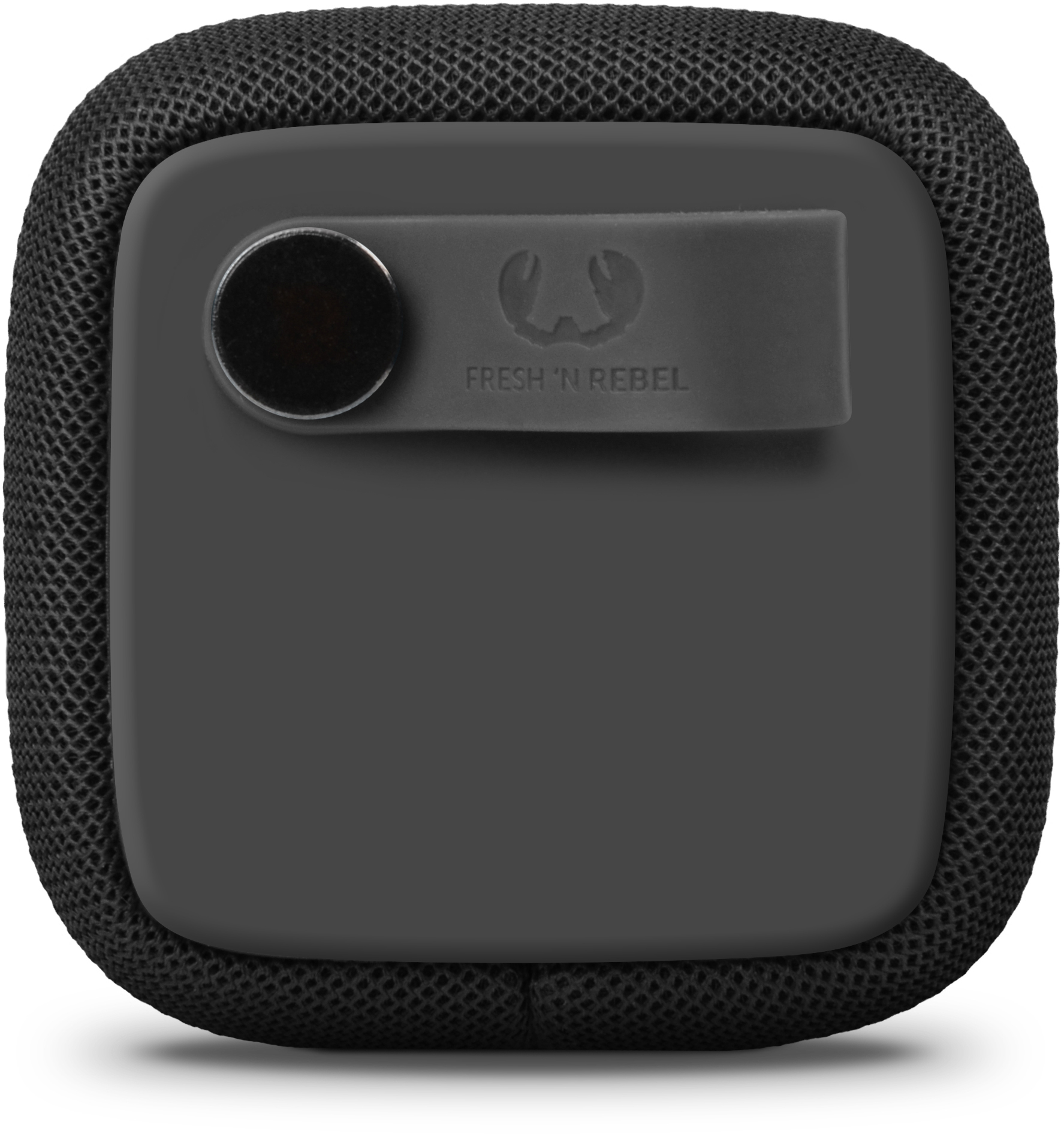FRESH ‘N REBEL Rockbox Bold S Concrete Bluetooth Lautsprecher, Schwarz, Wasserfest