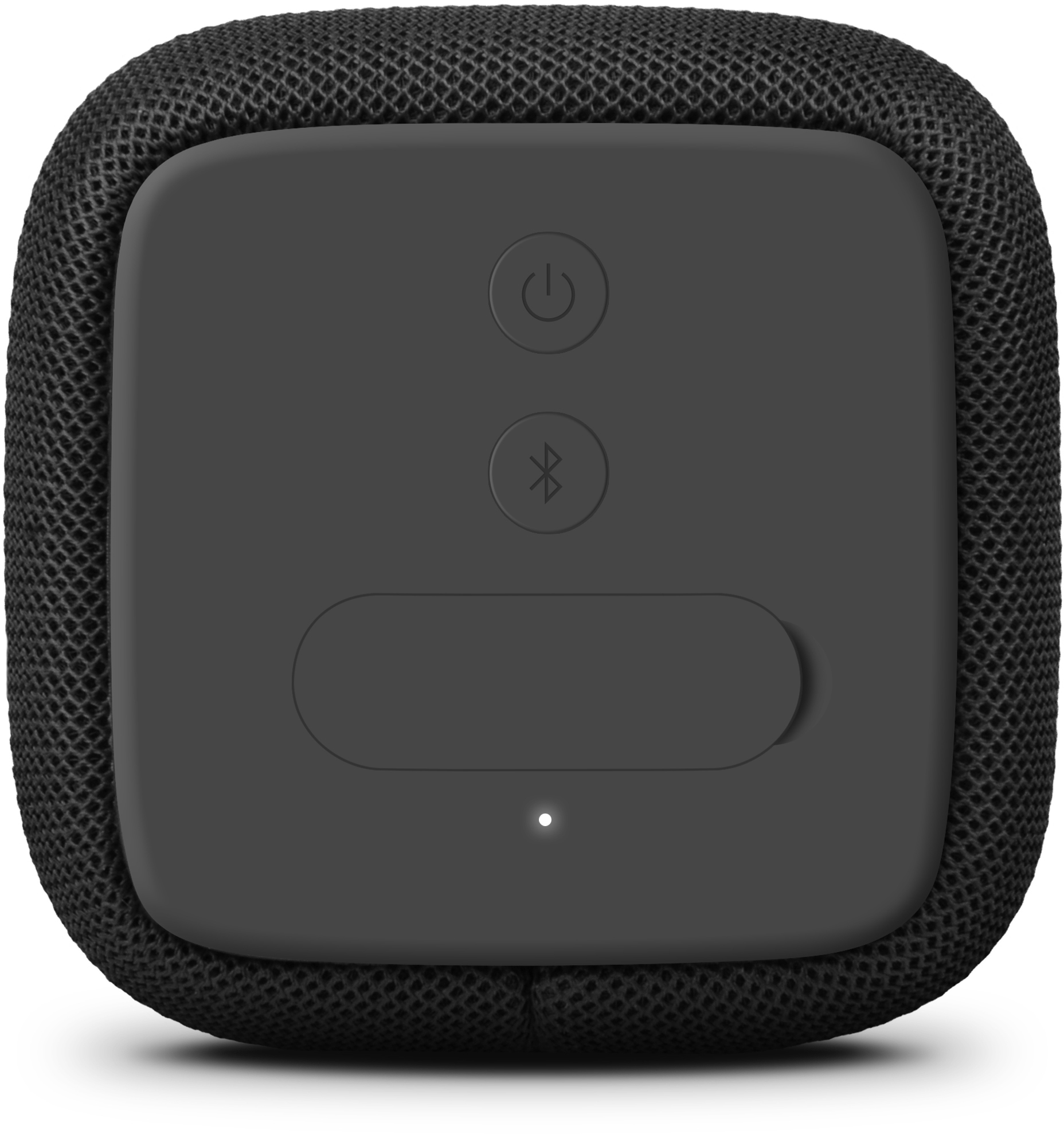 FRESH ‘N REBEL Rockbox Bold S Concrete Bluetooth Lautsprecher, Schwarz, Wasserfest