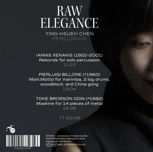 Ying-hsueh Chen - Raw Elegance  - (CD)