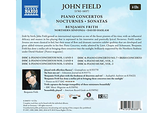 Benjamin Frith, Northern Sinfonia, David Haslam - Klavierkonzerte,Nocturnes,Sonaten  - (CD)