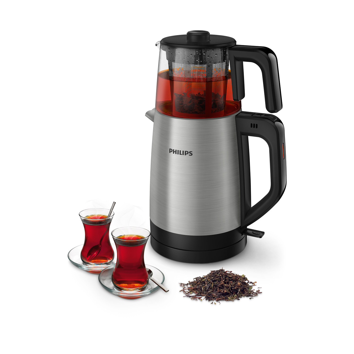PHILIPS HD7303 Çay Makinesi Çelik