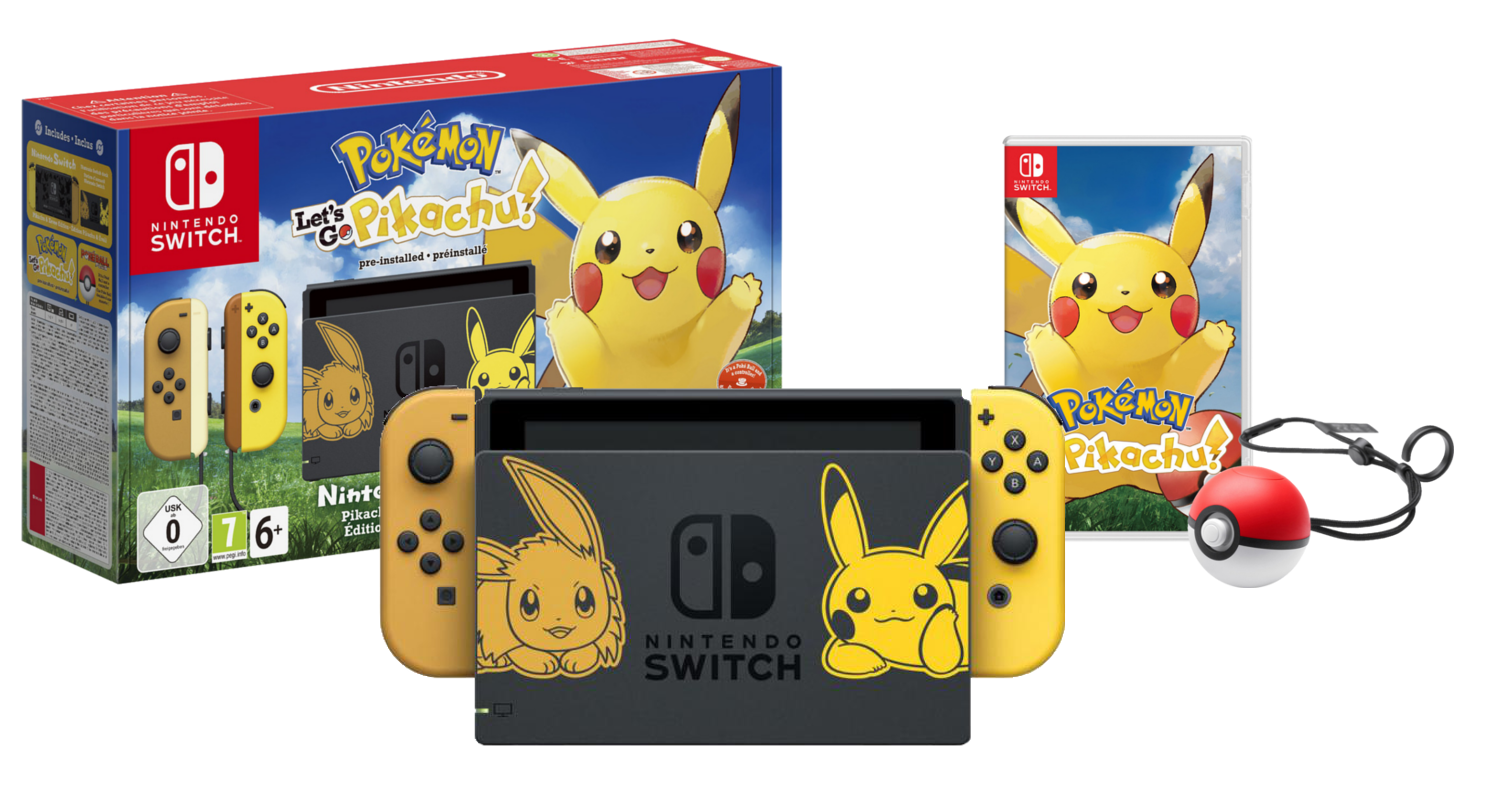 Consola | Nintendo Switch Edición Limitada + Pokémon Let's Go
