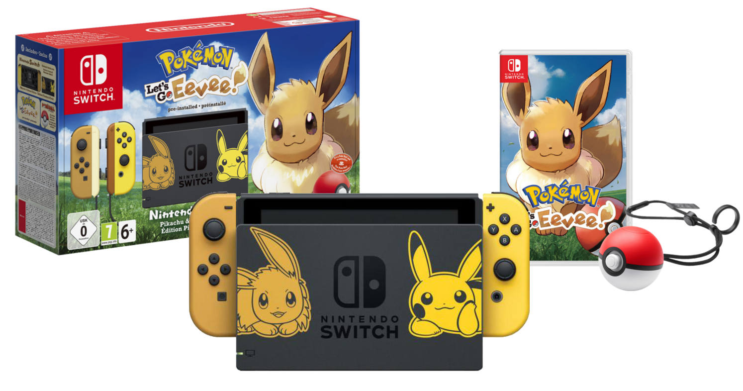 Edition Pokemon Let's Go Pikachu Switch Edition Consola