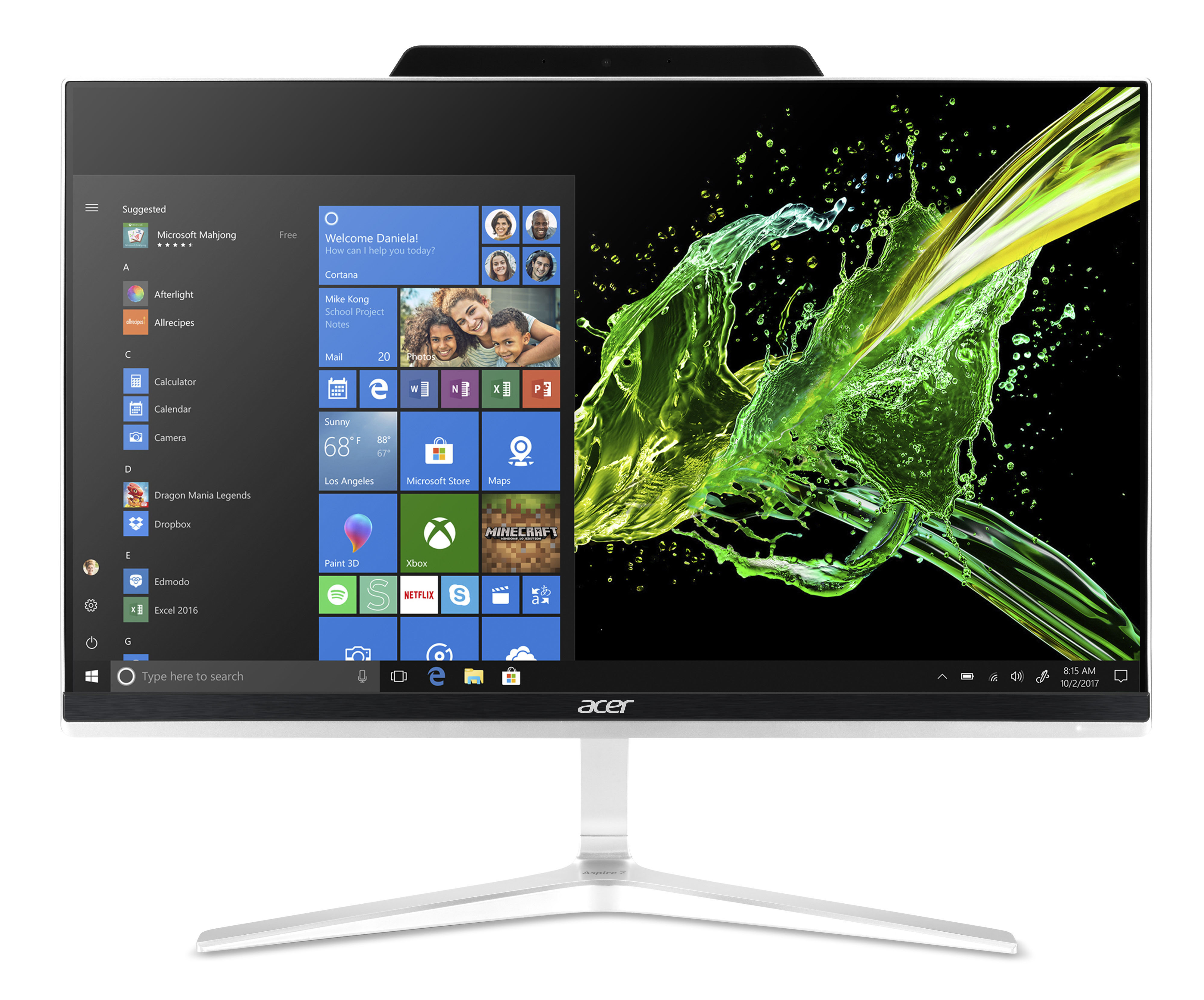 ACER Aspire Z24-891 - Core™ i7 i7-8700T - 16 GB - 256 GB - NVIDIA - Windows 10 Home (64 Bit)