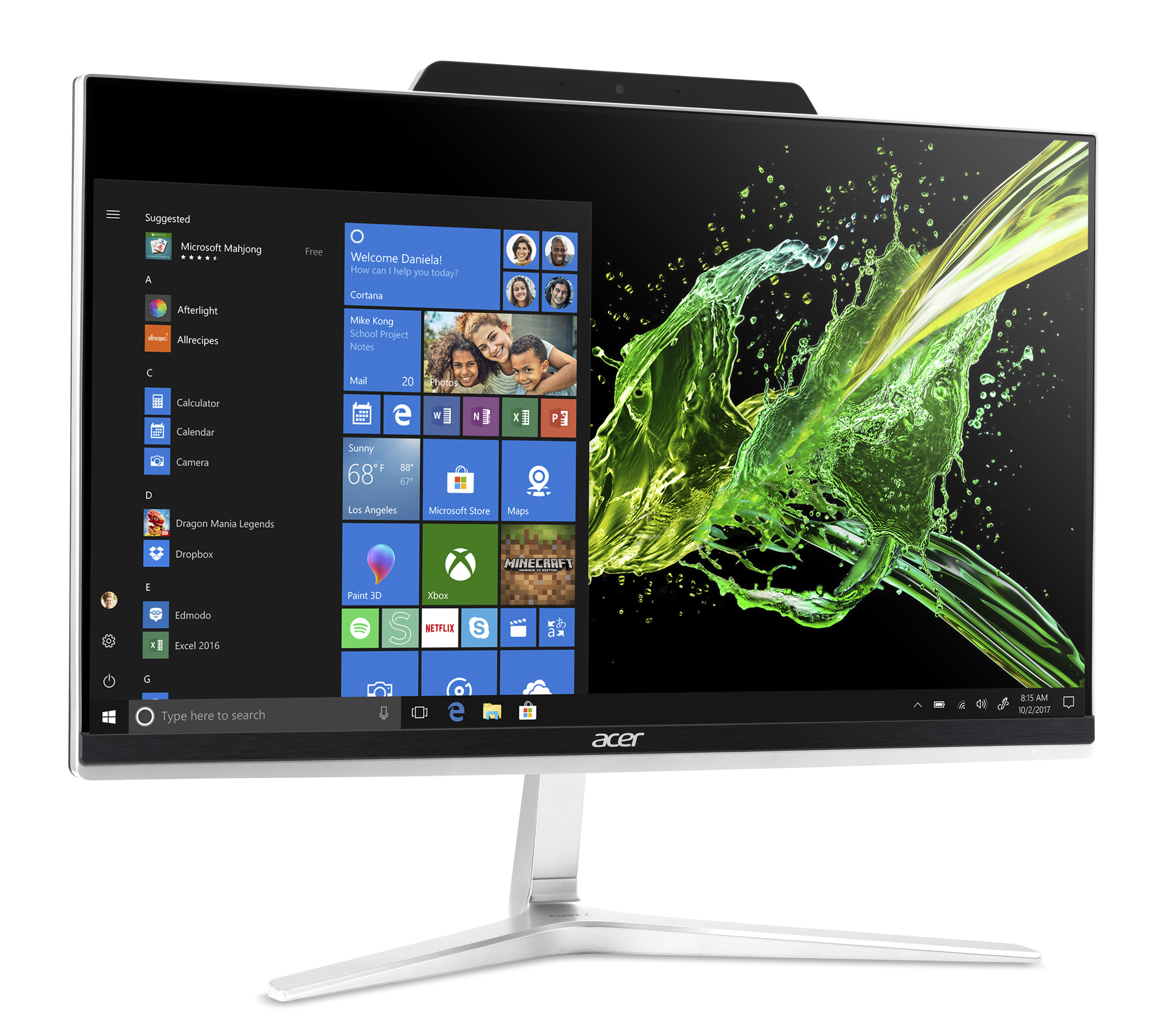 ACER Aspire Z24-891 - Core™ i7 i7-8700T - 16 GB - 256 GB - NVIDIA - Windows 10 Home (64 Bit)