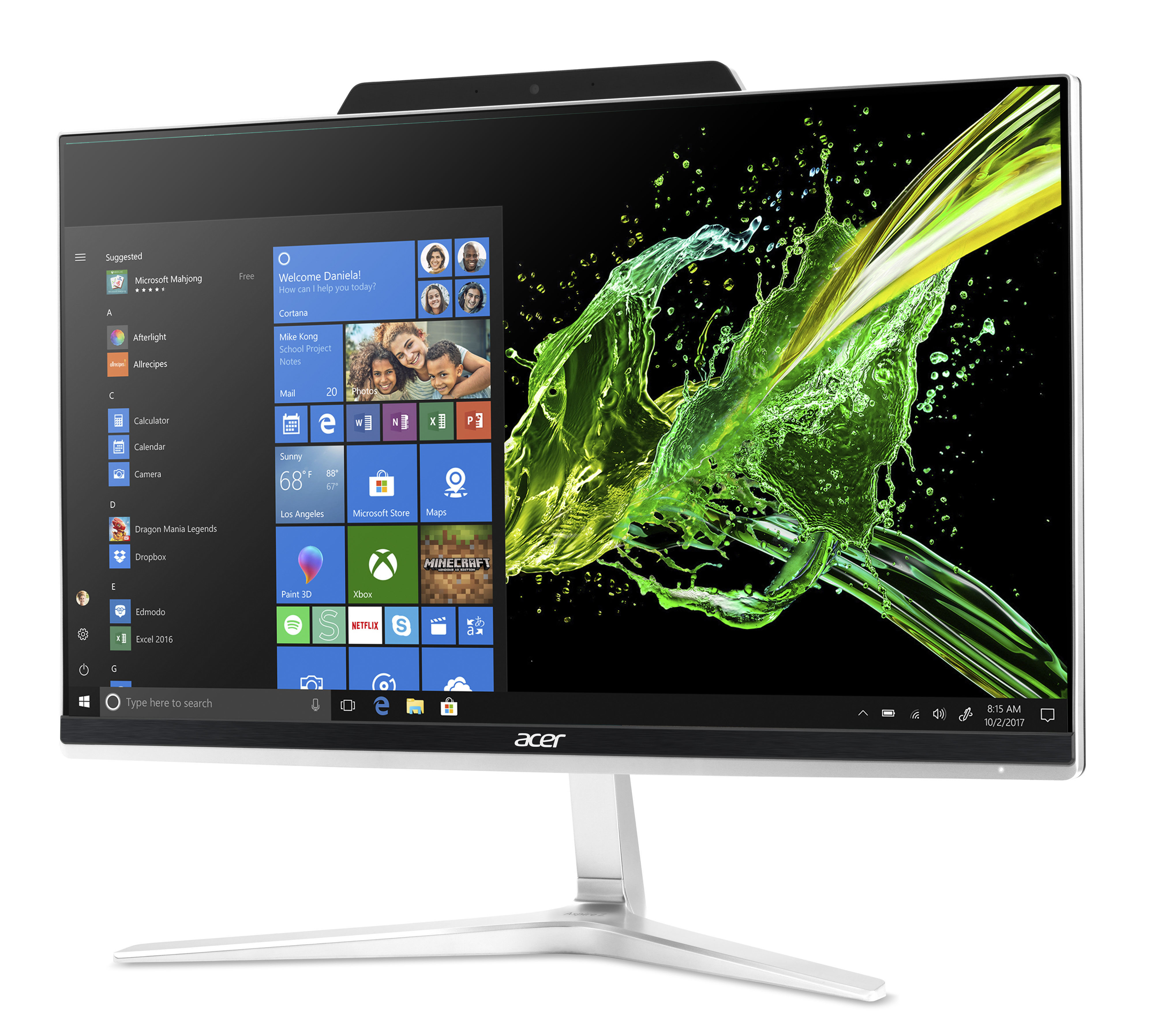 ACER Aspire Z24-891 - Core™ i7 i7-8700T - 16 GB - 256 GB - NVIDIA - Windows 10 Home (64 Bit)