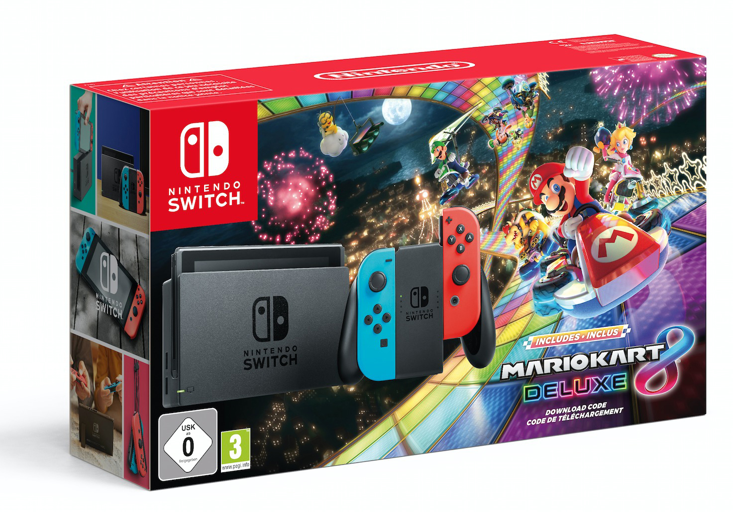 NINTENDO Switch Mario Kart 8 Deluxe Bundle
