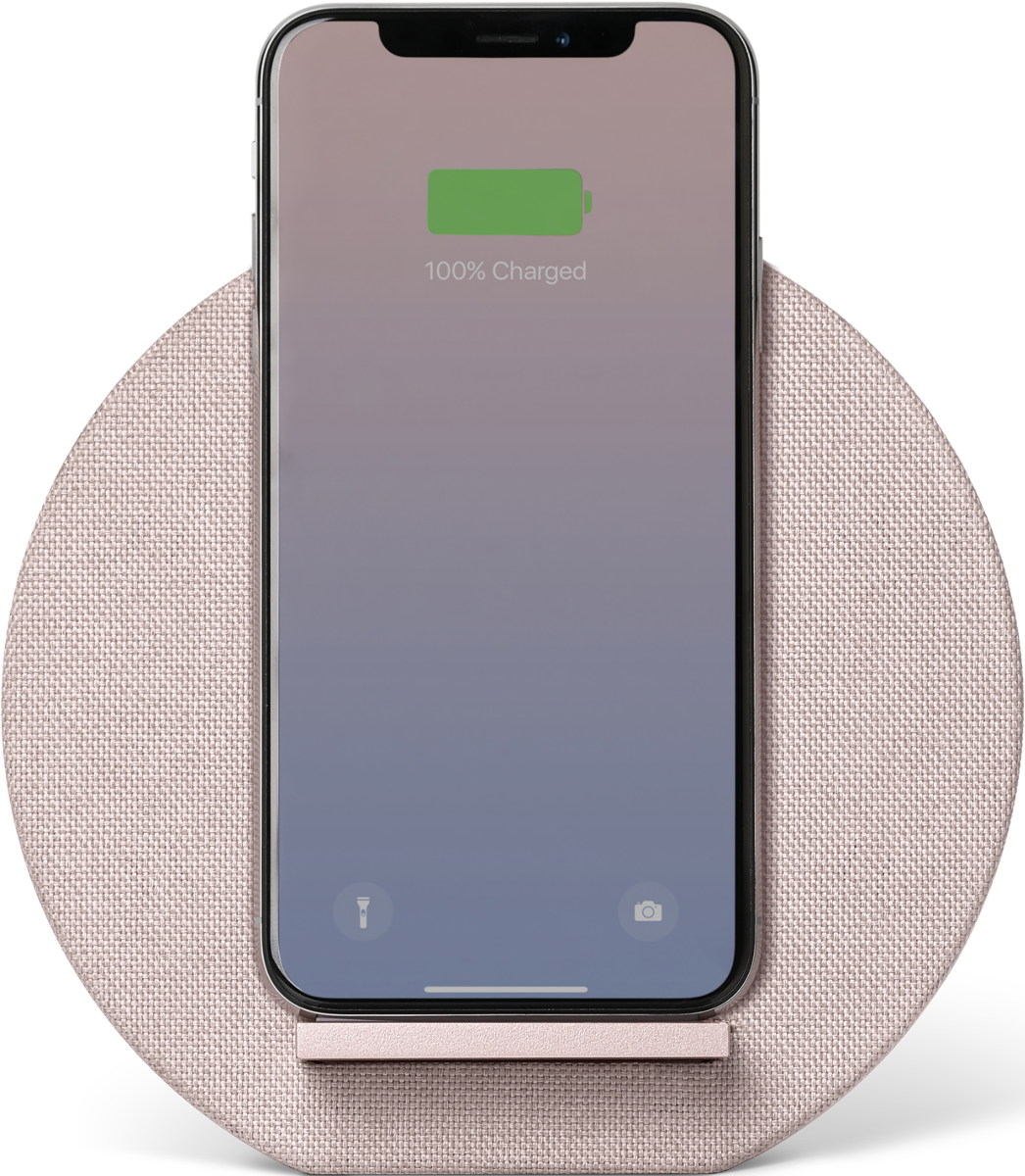 NATIVE UNION Dock - Chargeur sans fil (Rose)