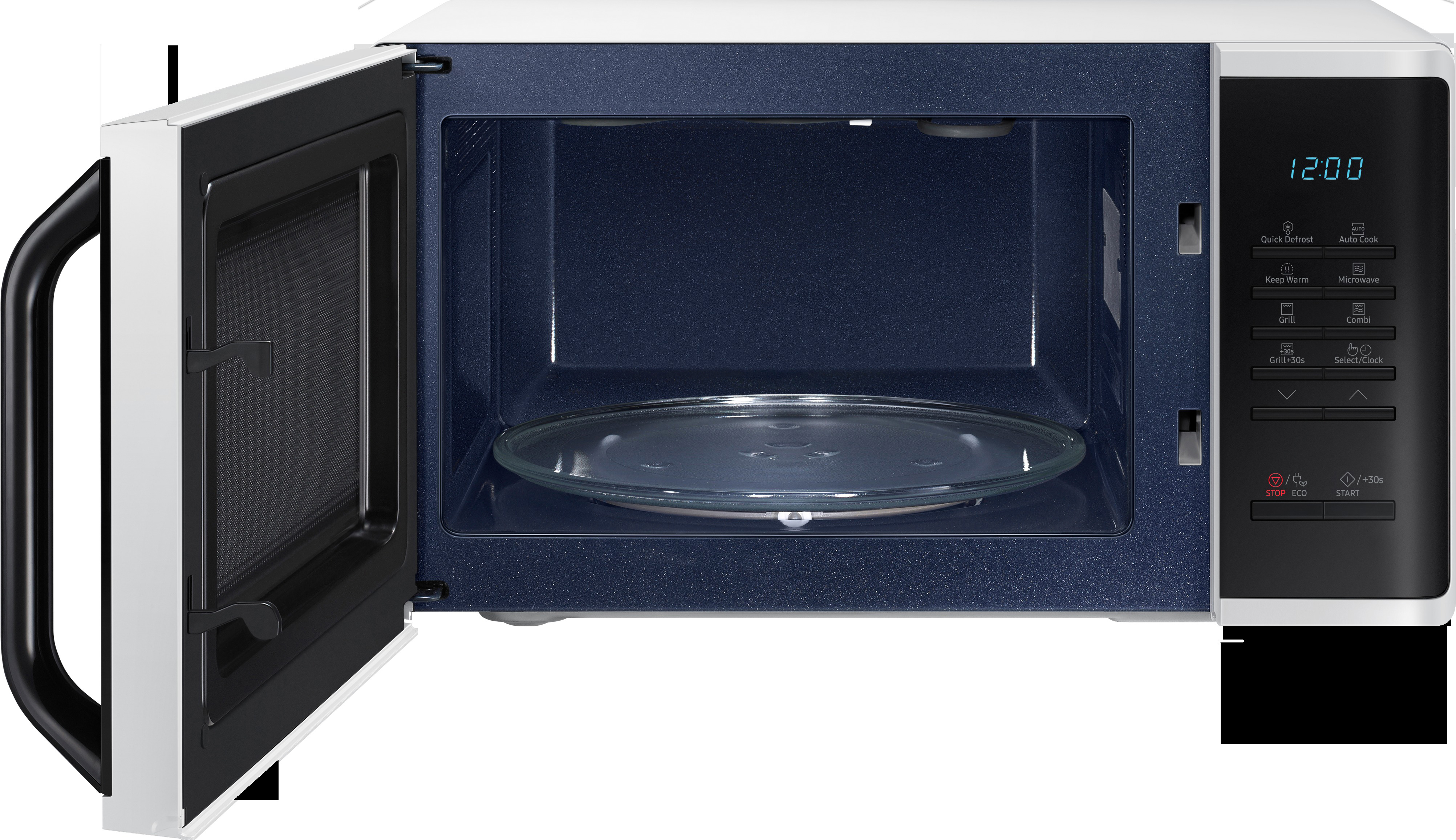 SAMSUNG MG23K3513AW/EG, Mikrowelle (800 Watt, Grillfunktion)