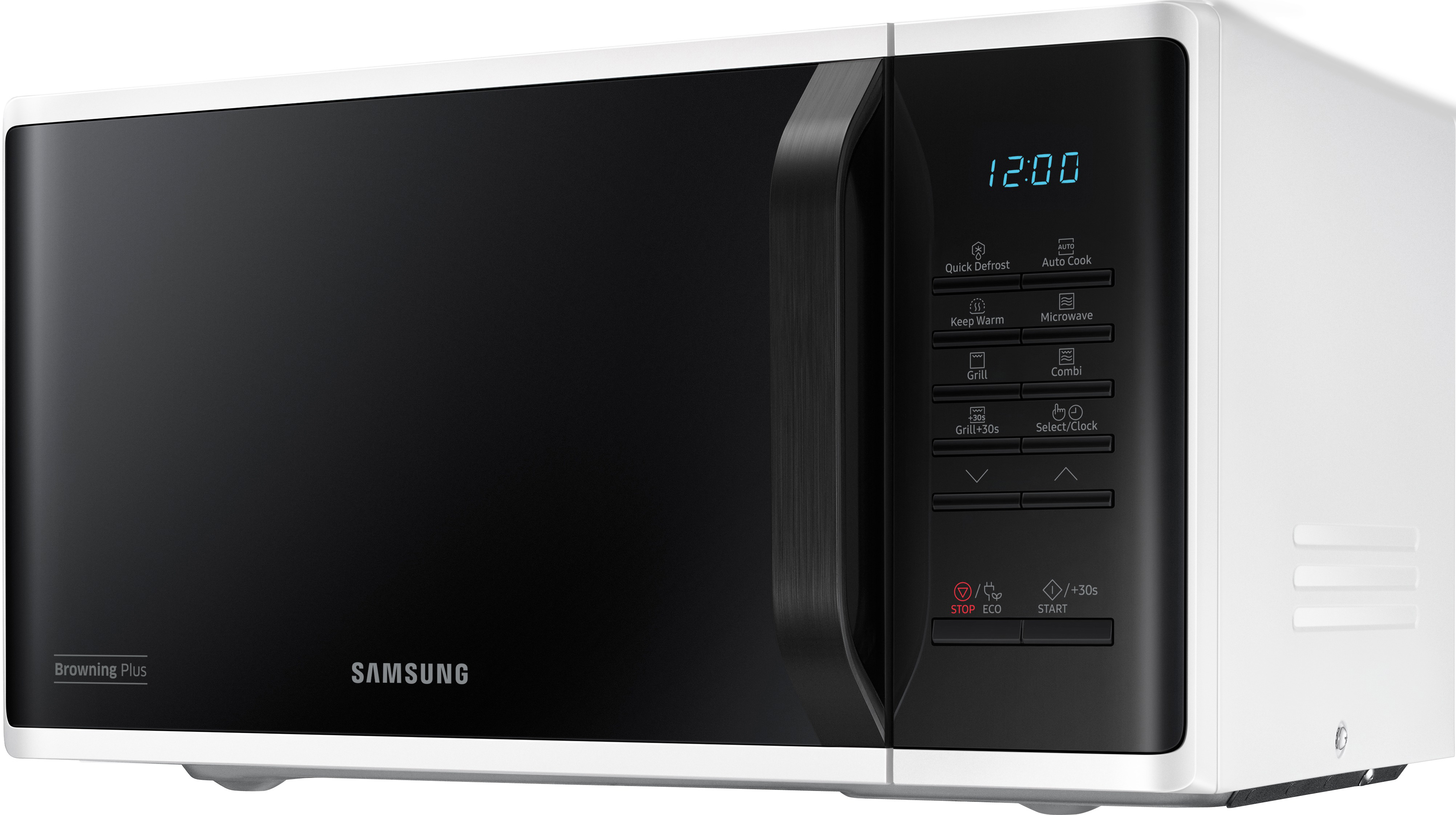 SAMSUNG MG23K3513AW/EG, Mikrowelle (800 Watt, Grillfunktion)