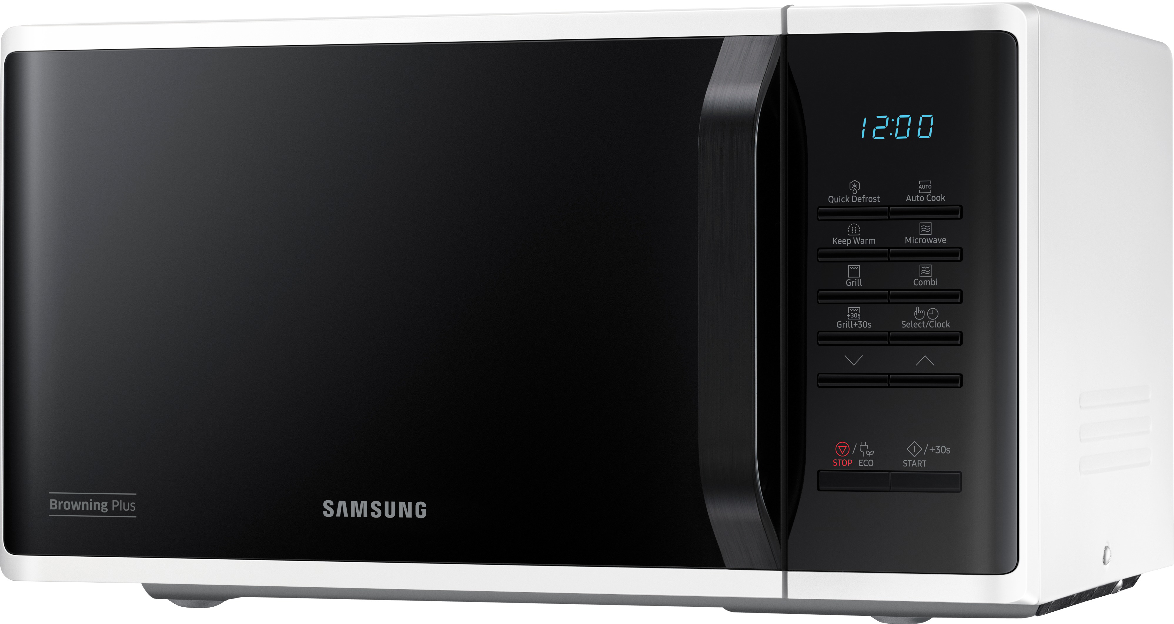SAMSUNG MG23K3513AW/EG, Mikrowelle (800 Watt, Grillfunktion)