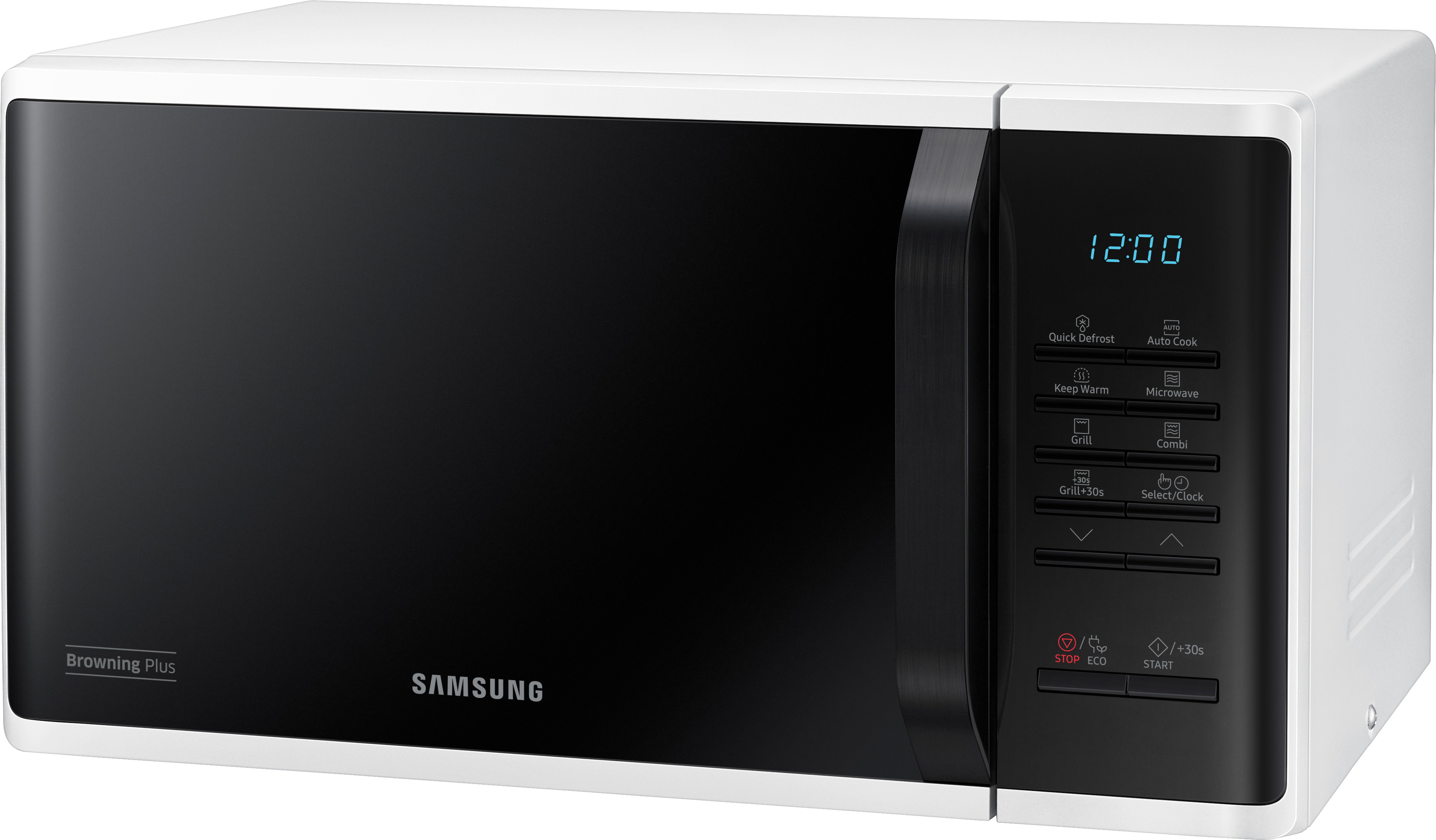 SAMSUNG MG23K3513AW/EG, Mikrowelle (800 Watt, Grillfunktion)