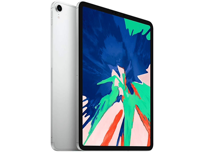 Apple iPad Pro (2018), 64 GB, Plata, WiFi + Cellular, 11" Retina, 4 GB RAM, Chip A12X Bionic, iOS