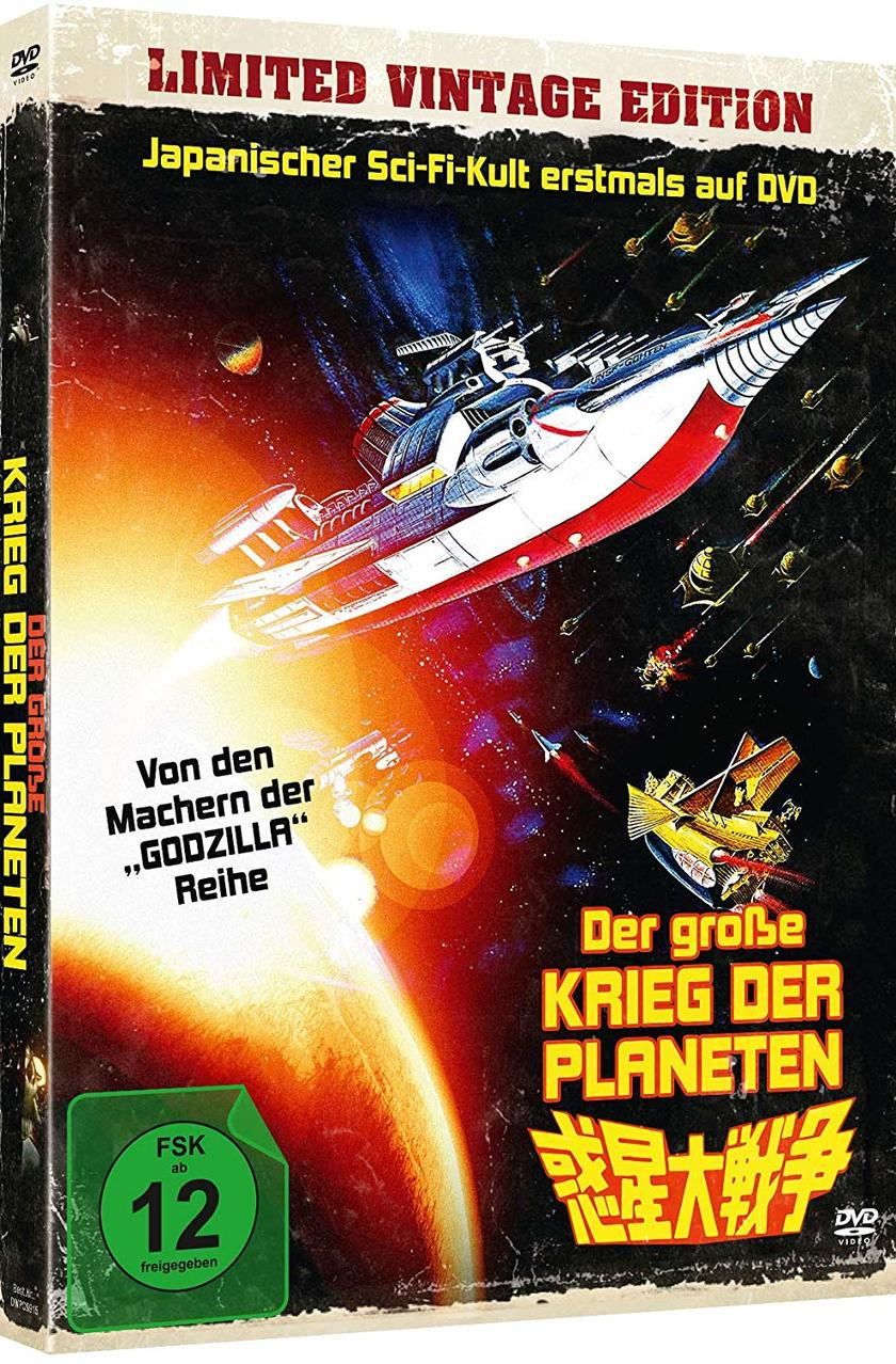 Der Große Krieg Der Planeten-Limited Mediabook DVD