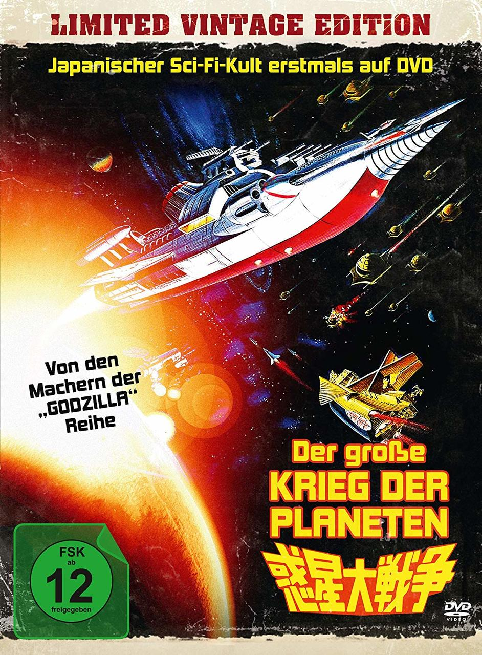 Der Große Krieg Der Planeten-Limited Mediabook DVD