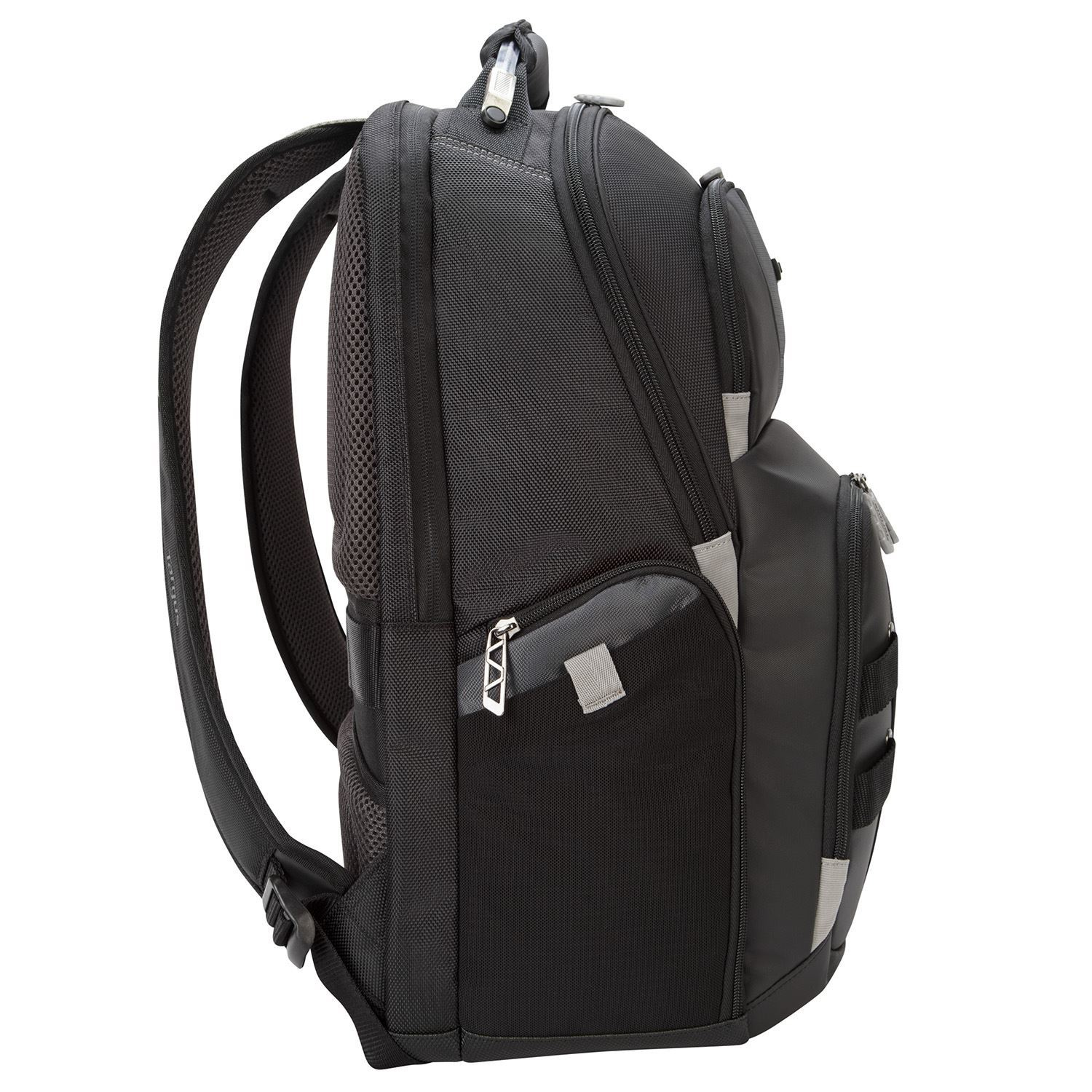 Mochila - Targus DrifterTrek para portátiles de entre 11,6" y 15,6", Negro