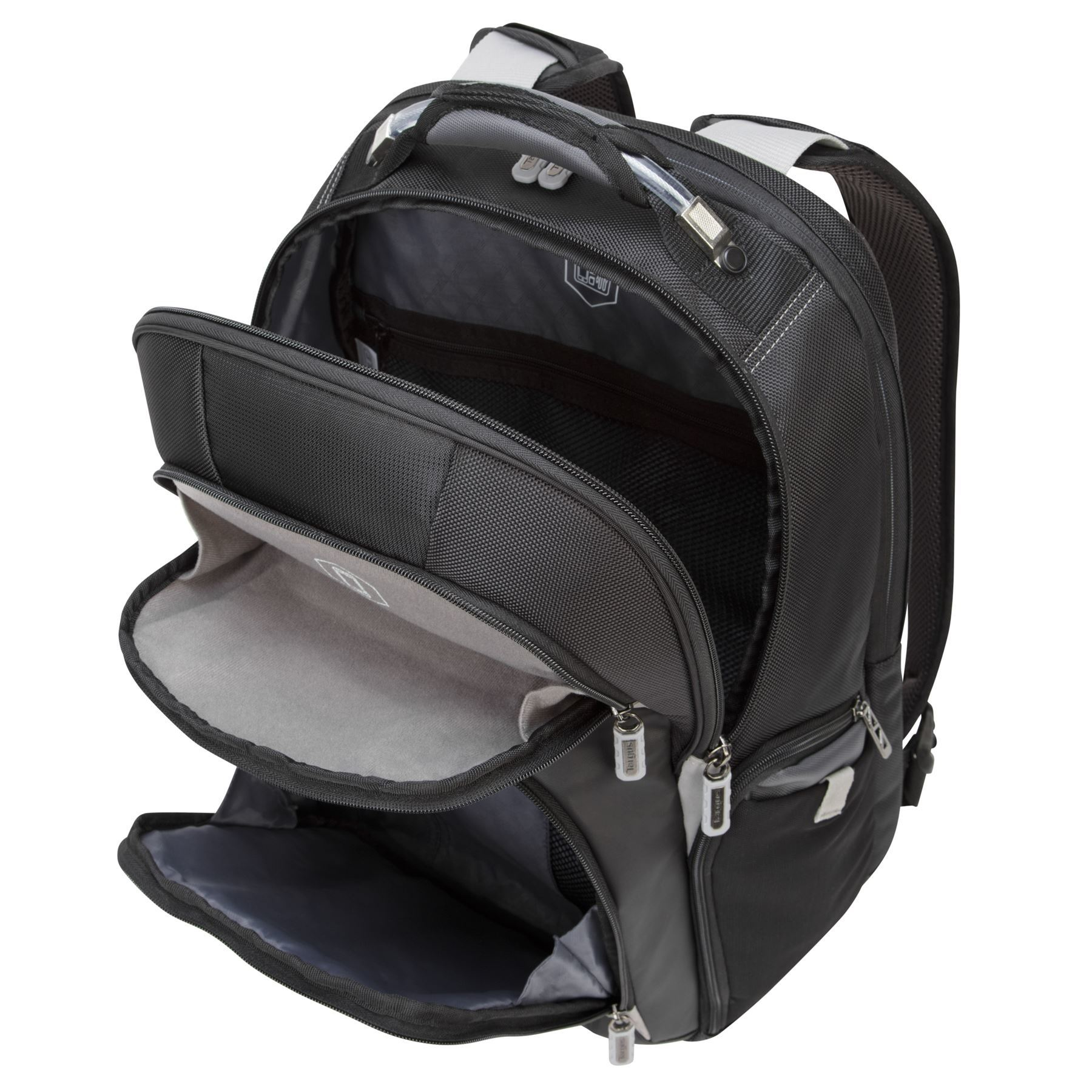 Mochila - Targus DrifterTrek para portátiles de entre 11,6" y 15,6", Negro