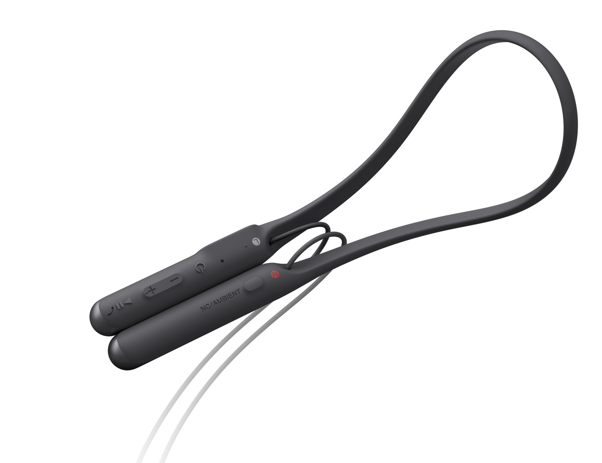 SONY WI-C600N, Neckband Kopfhörer Bluetooth Schwarz