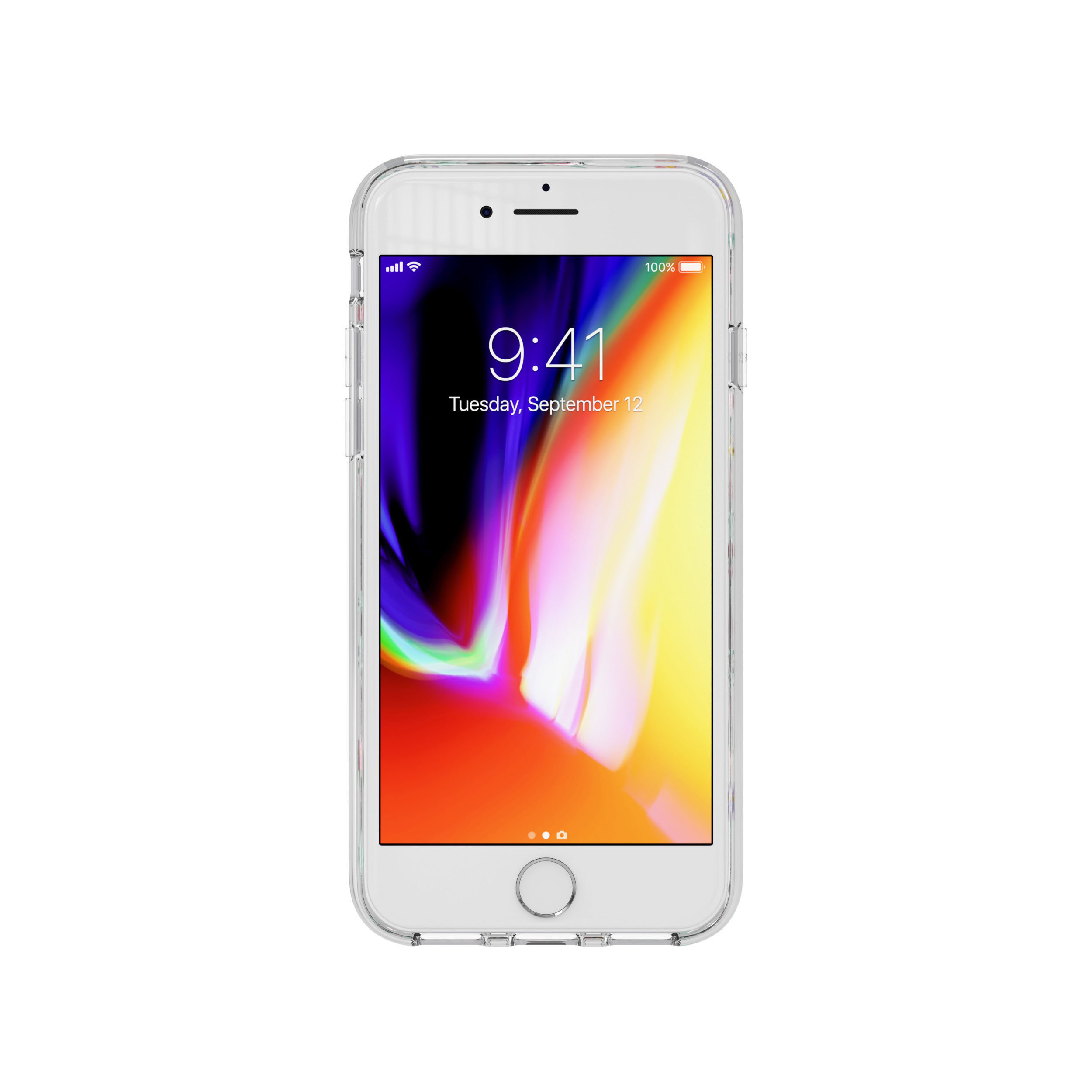 ADIDAS ORIGINALS Clear Case, Backcover, Apple, iPhone SE (2020), iPhone 6, iPhone 7, iPhone 8, Mehrfarbig
