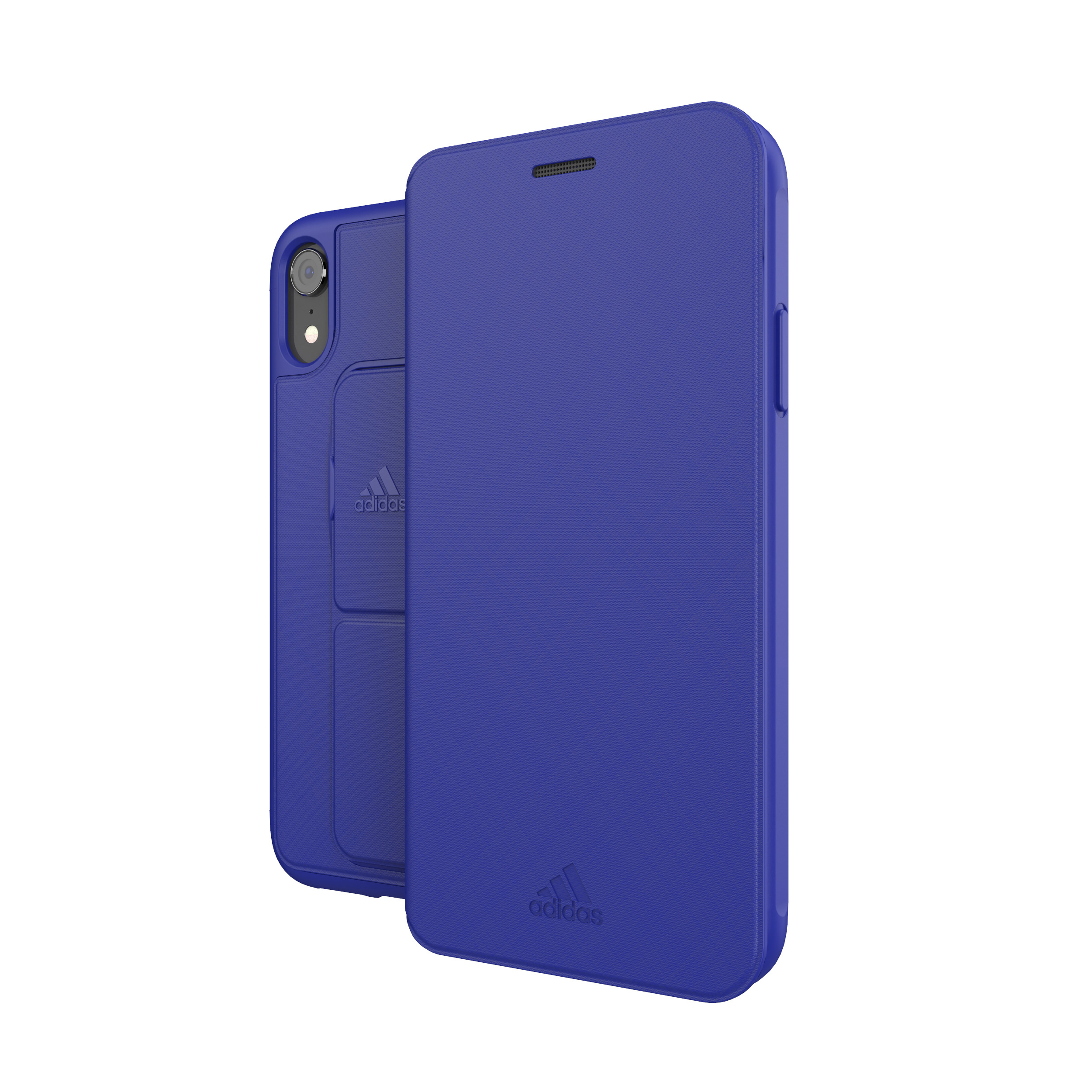ADIDAS SPORT Folio Grip, Bookcover, Apple, iPhone XR, Blau