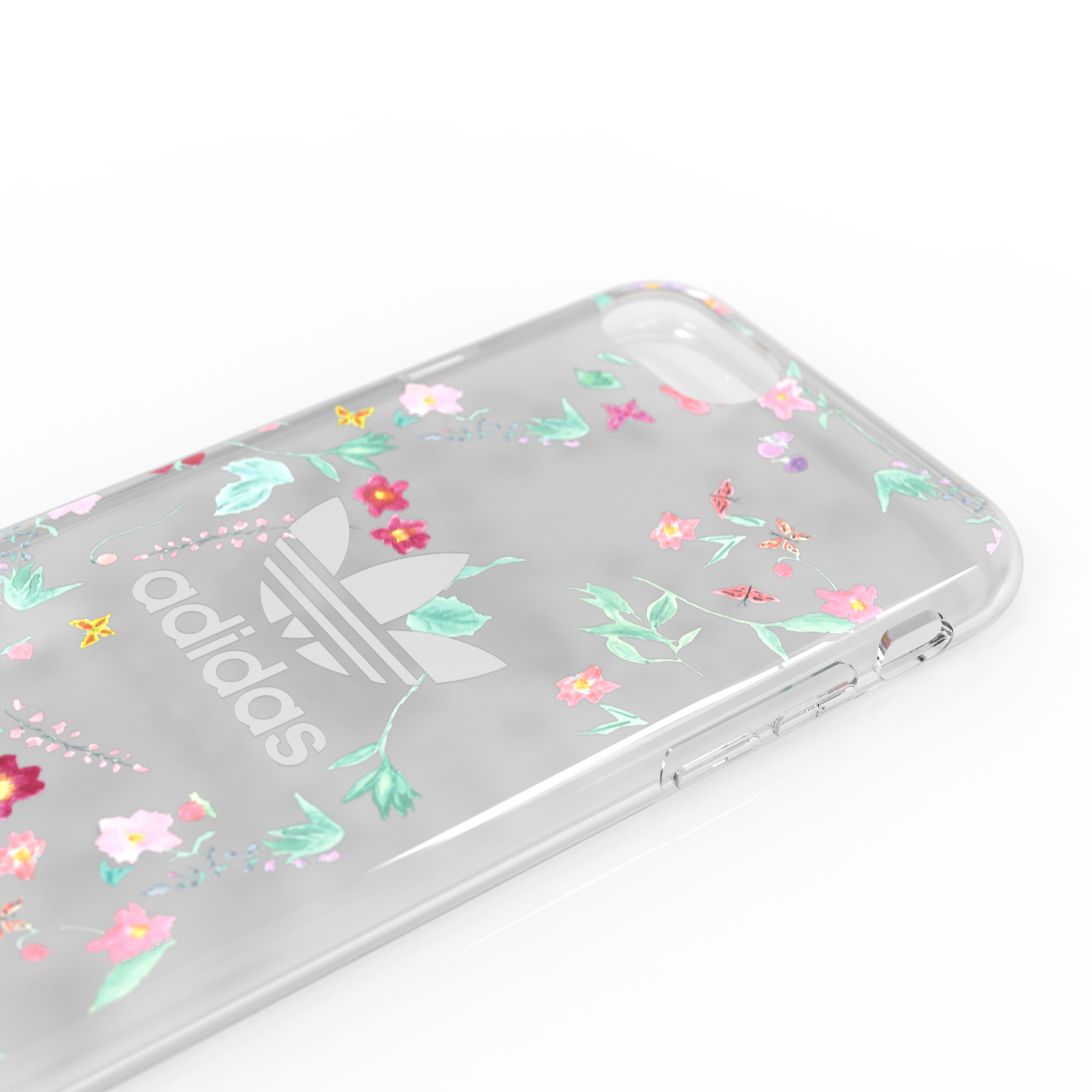 ADIDAS ORIGINALS Clear Case, Backcover, Apple, iPhone SE (2020), iPhone 6, iPhone 7, iPhone 8, Mehrfarbig