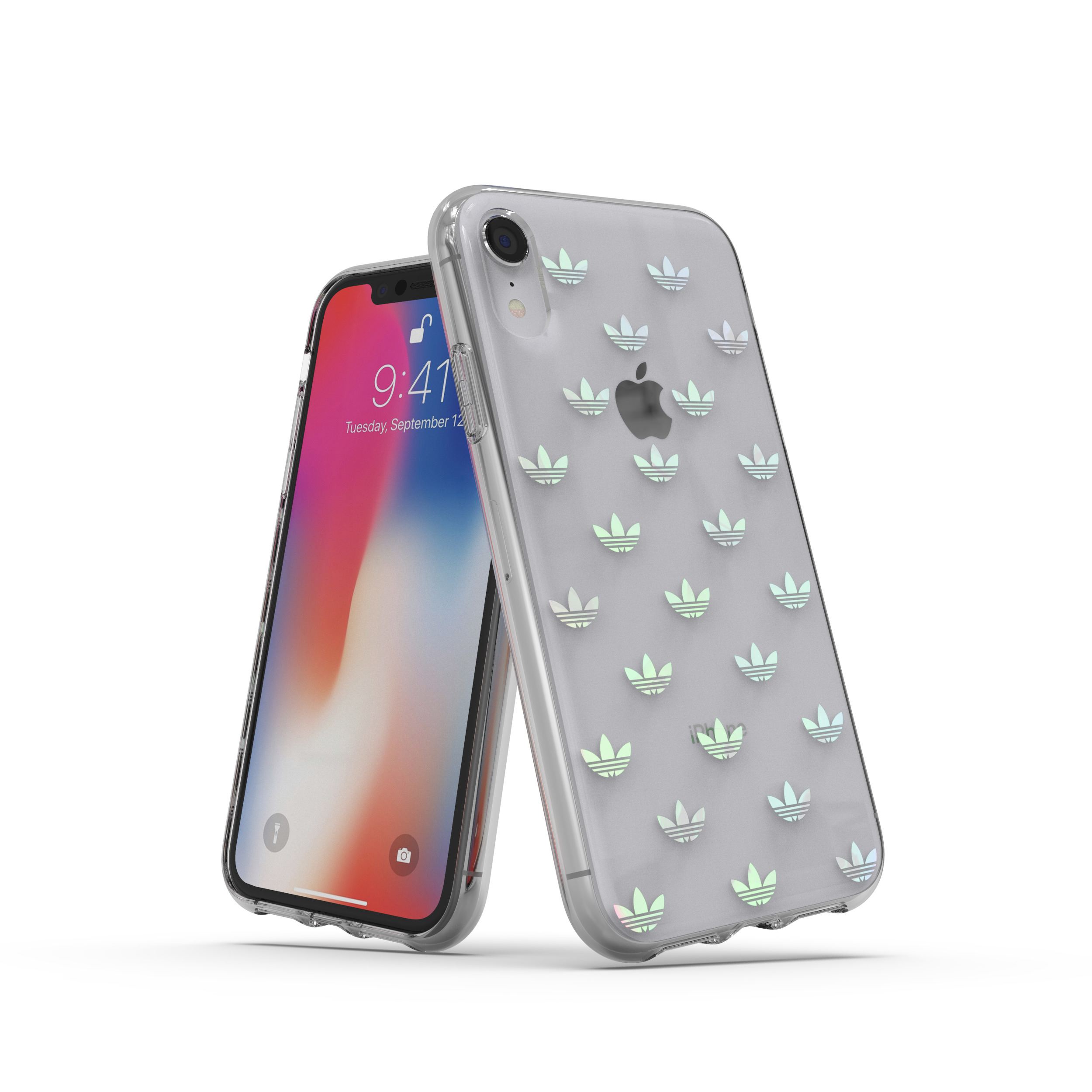 ADIDAS ORIGINALS Snap, Backcover, Apple, iPhone XR, Transparent