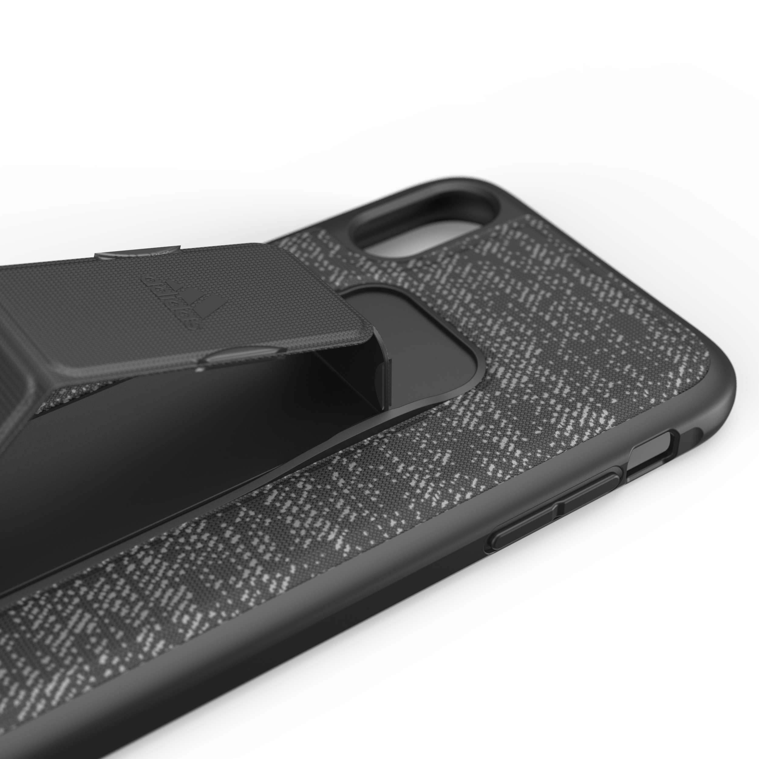 ADIDAS SPORT Grip, Backcover, Apple, iPhone XR, Schwarz