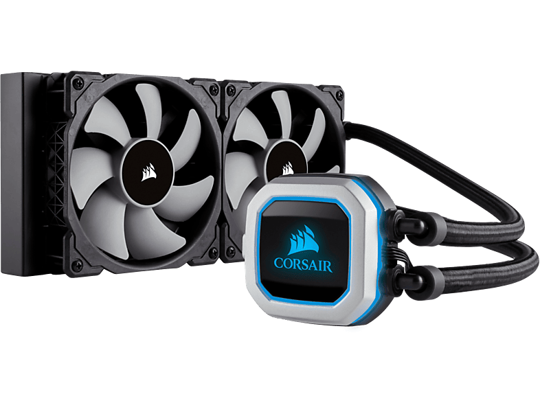 CORSAIR Water koeling voor Hydro Series H100i PRO RGB processor (CW-9060033-WW)