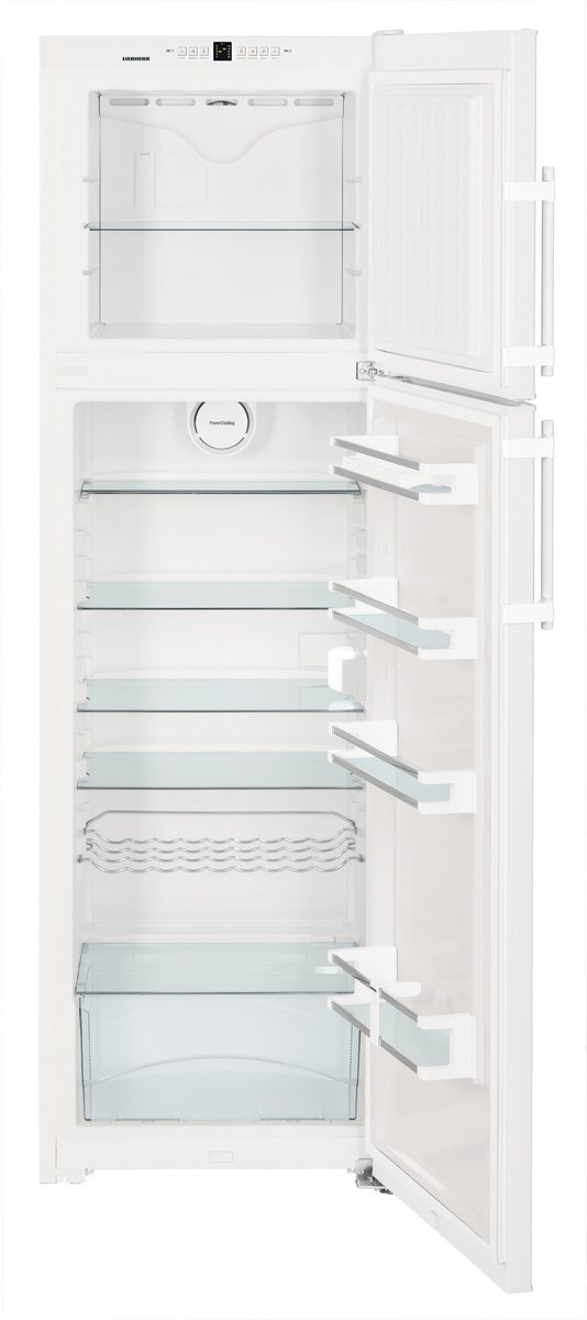 Frigorífico dos puertas- Liebherr CTN 3663, Capacidad total de 306L, Blanco