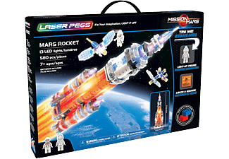 LASER PEGS Mars Rocket - Giochi di costruzione (Multicolore)