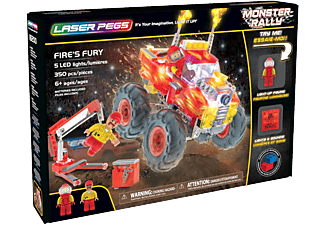 LASER PEGS Monster Rally – Fire’s Fury - Giochi di costruzione (Multicolore)