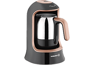 KORKMAZ A860-02 Kahvekolik Otomatik Kahve Makinesi Rosegold/Siyah